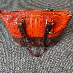 Brahmin Medium Asher in Bittersweet and Truffle